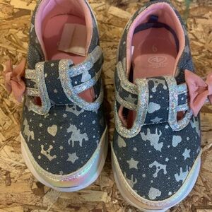 Toddler unicorn sneakers